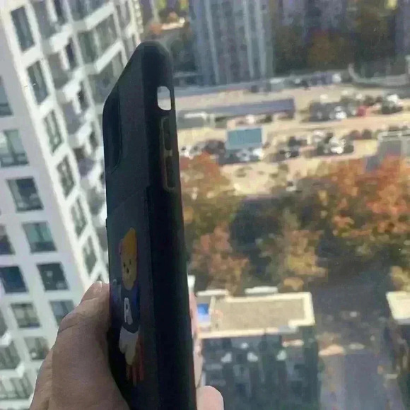 iPhone 11 Pro Phone Case with Bear details, true navy - Picture 8 of 8